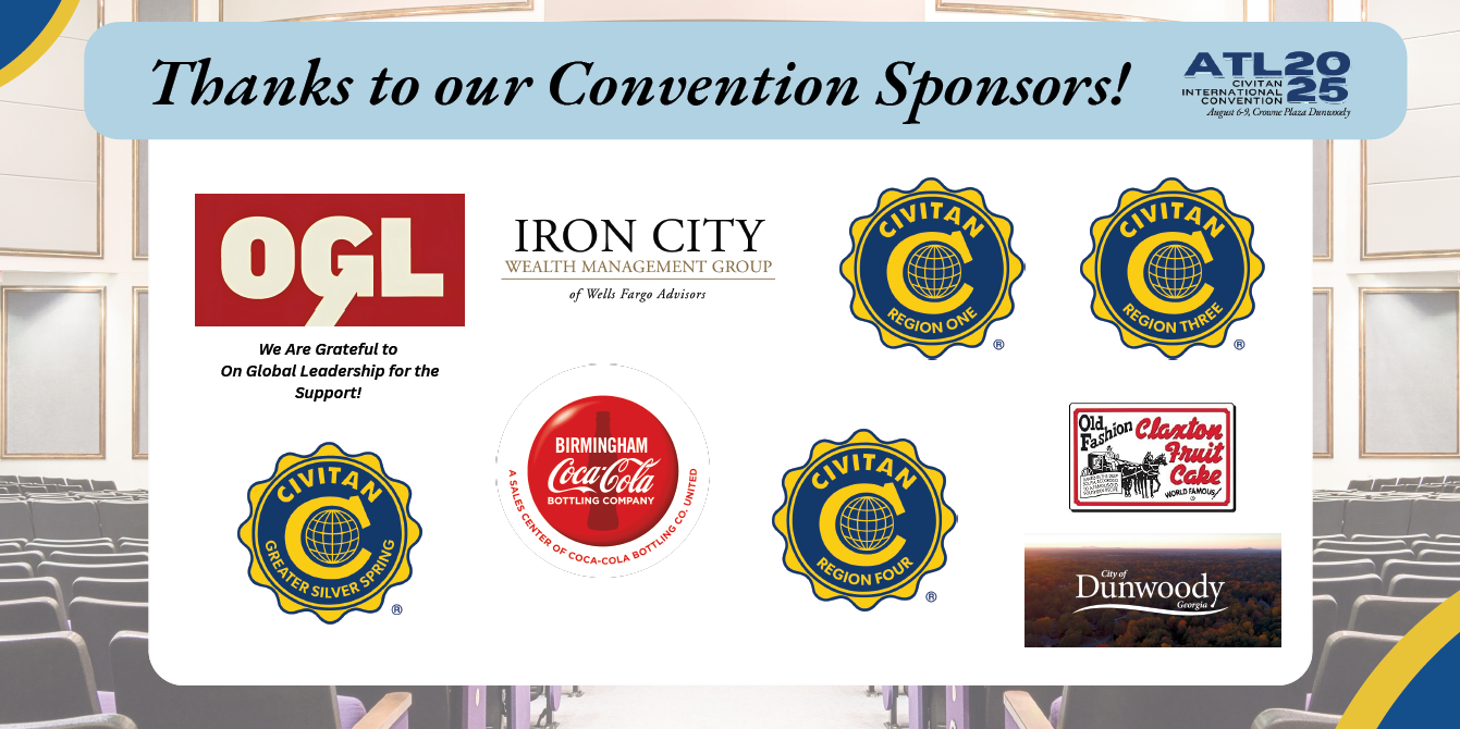 Convention Sponsor Banner